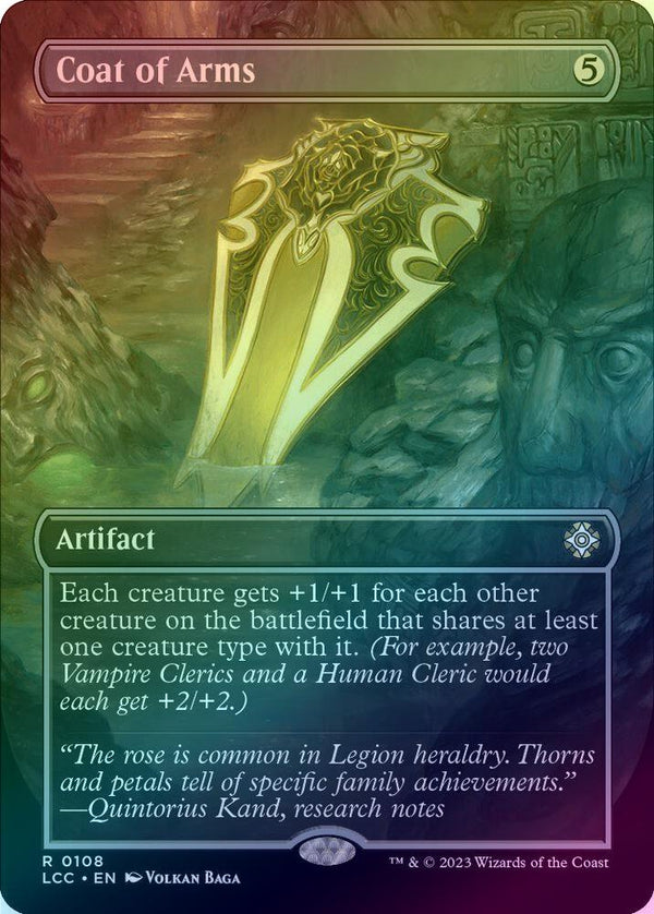 Coat of Arms - Borderless (Foil) (LCC)