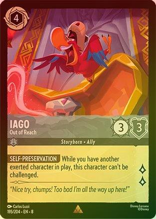 Iago (Out of Reach) - 195/204 - Rare (Foil)