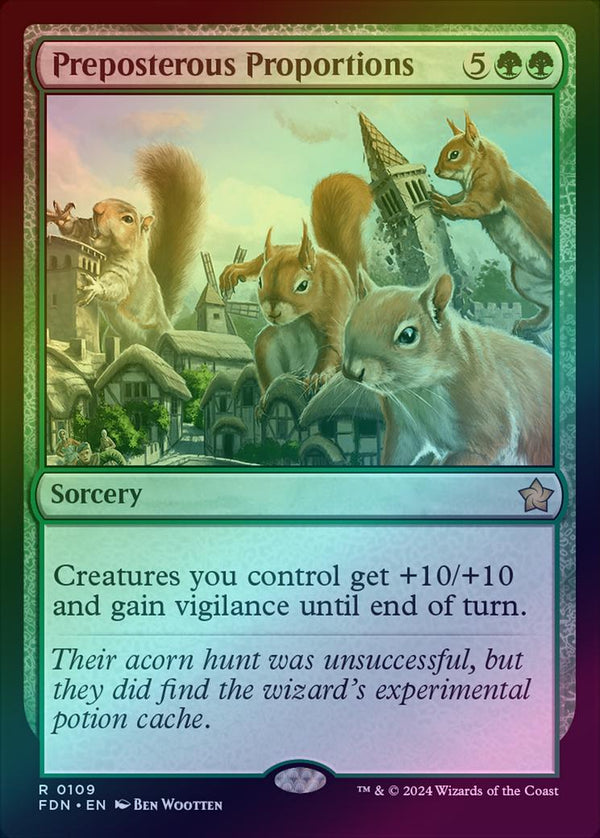 Preposterous Proportions (Foil) (FDN)