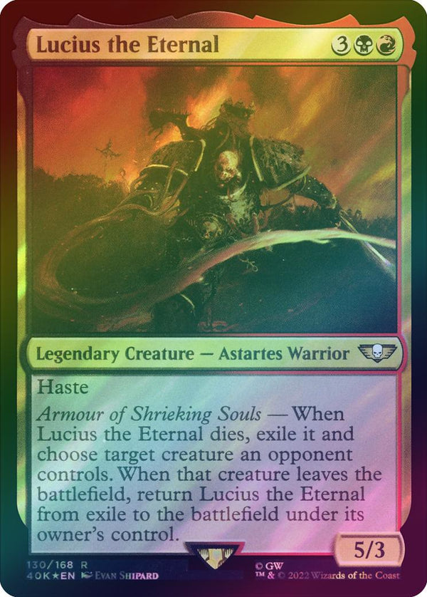 Lucius the Eternal (Surge Foil) (40K)