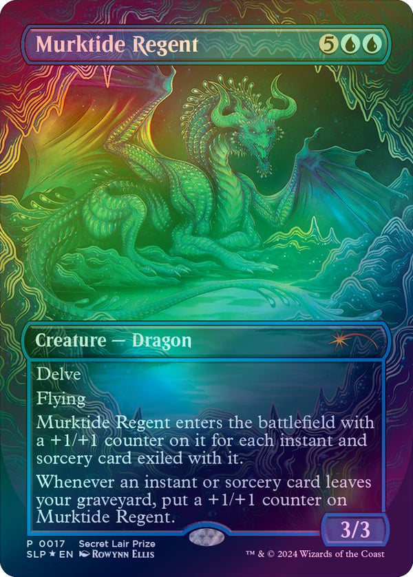 Murktide Regent - Borderless (Foil) (SLP)