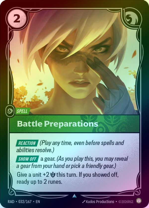 Battle Preparations - 032/167 - Uncommon (Foil)