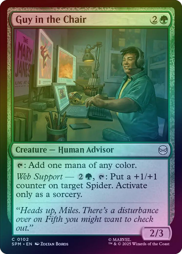 Guy in the Chair (Foil) (SPM)