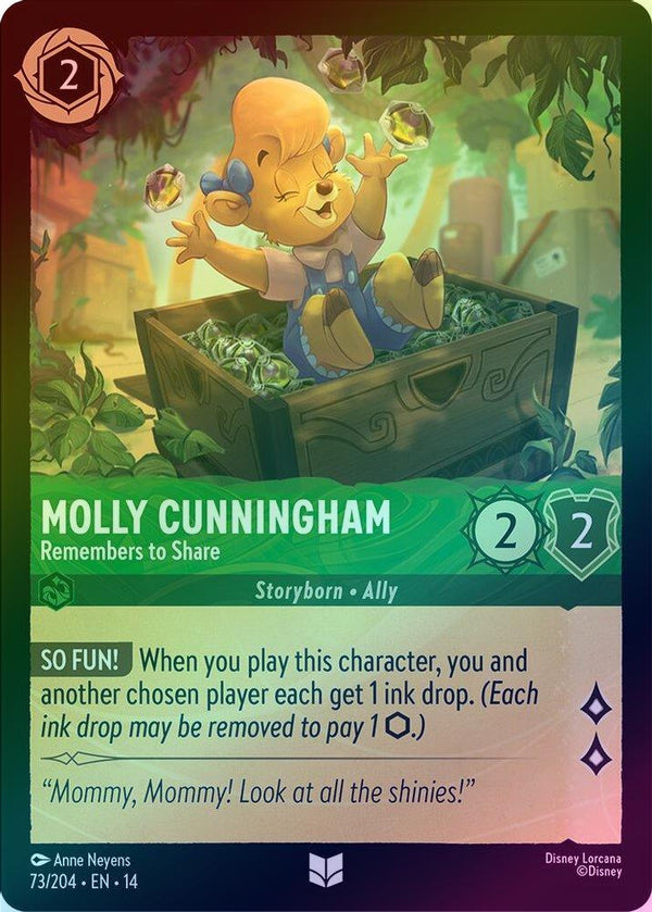 Molly Cunningham (Remembers to Share) - 73/204 - Uncommon (Foil)