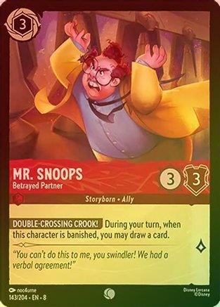 Mr. Snoops (Betrayed Partner) - 143/204 - Common (Foil)