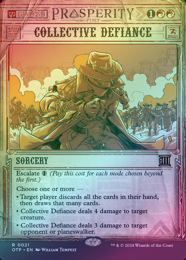 Collective Defiance (Foil) (OTP)