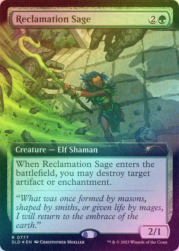 Reclamation Sage - Elusive Elves (Foil) (SLD)