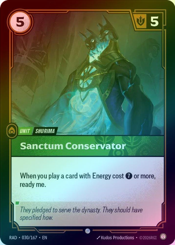 Sanctum Conservator - 030/167 - Common (Foil)