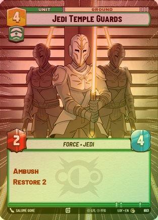 Jedi Temple Guards (Hyperspace) - 853 - Common (Foil)