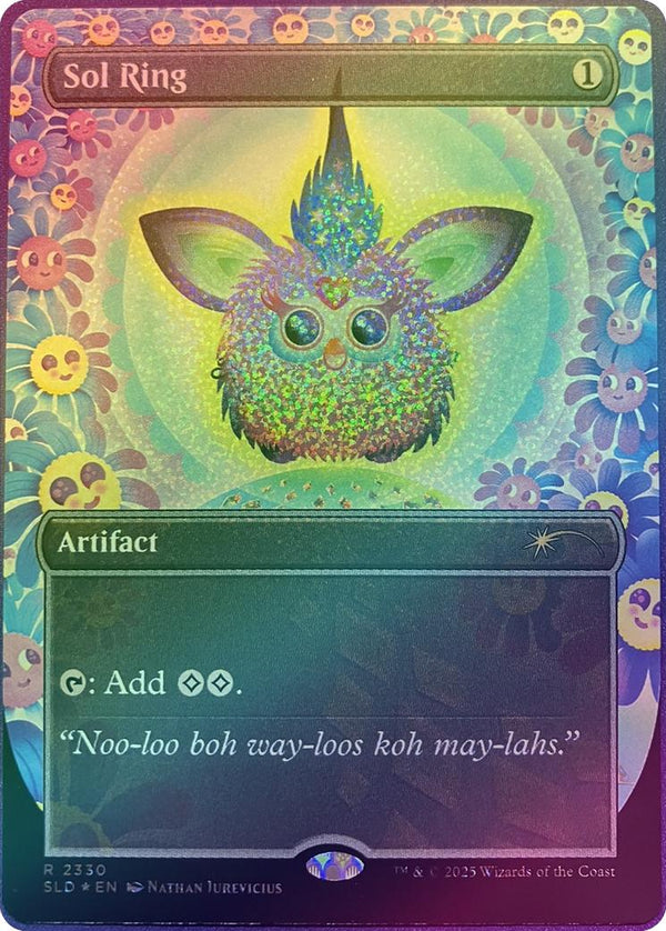 Sol Ring - FURBY: DOO-AY NOO LAH (Confetti Foil) (SLD)