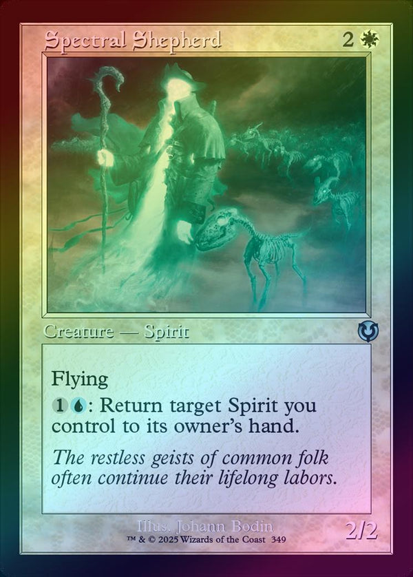 Spectral Shepherd - Retro Frame (Foil) (INR)