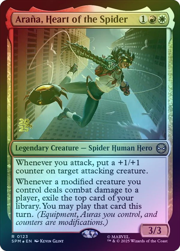 Araña, Heart of the Spider - Prerelease Promo (Foil) (PSPM)