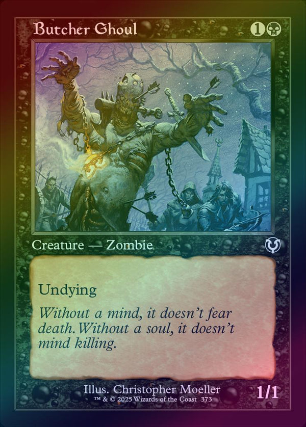 Butcher Ghoul - Retro Frame (Foil) (INR)