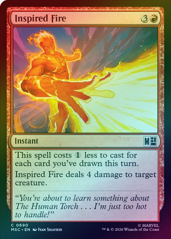Inspired Fire (Foil) (MSC)