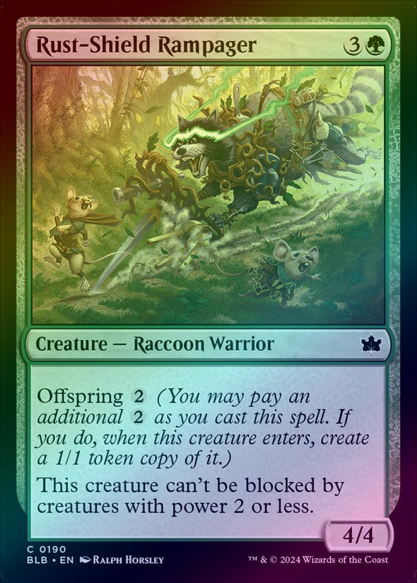 Rust-Shield Rampager (Foil) (BLB)