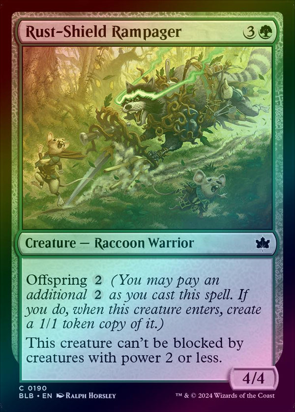 Rust-Shield Rampager (Foil) (BLB)