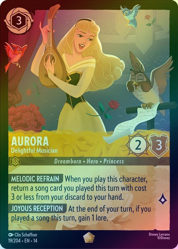 Aurora (Delightful Musician) - 19/204 - Legendary (Foil)