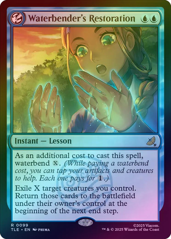 Waterbender's Restoration (Foil) (TLE)
