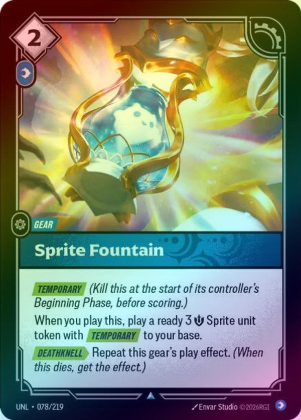 Sprite Fountain - 078/219 - Uncommon (Foil)