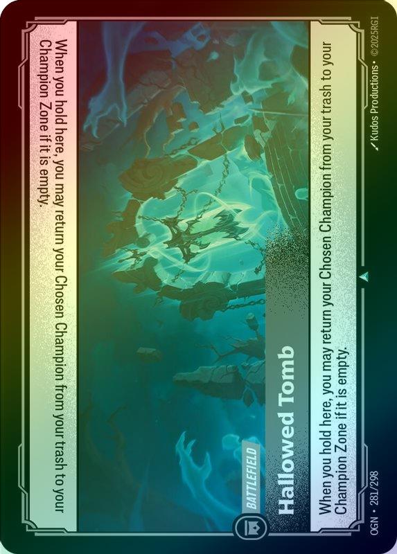 Hallowed Tomb - 281/298 - Uncommon (Foil)