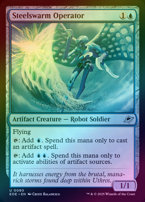 Steelswarm Operator (Foil) (EOE)