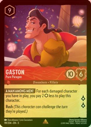 Gaston (Pure Paragon) - 119/204 - Rare (Foil)