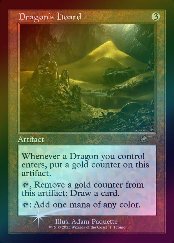 Dragon's Hoard - Retro Frame (Foil) (PW25)