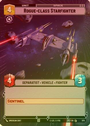 Rogue-class Starfighter (Hyperspace) - 975 - Common (Foil)