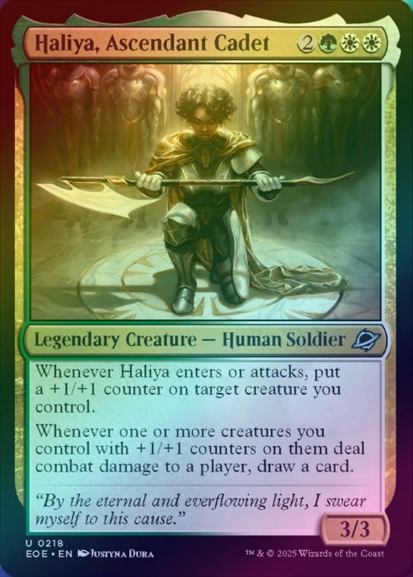 Haliya, Ascendant Cadet (Foil) (EOE)
