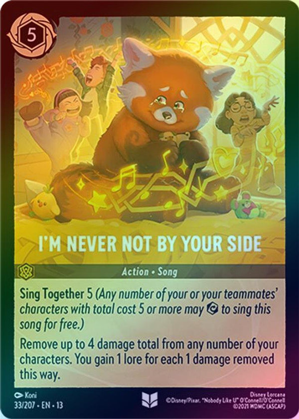 I'm Never Not by Your Side - 33/207 - Uncommon (Foil)