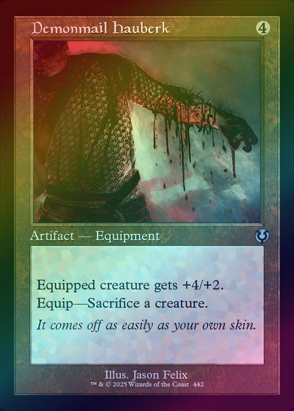 Demonmail Hauberk - Retro Frame (Foil) (INR)