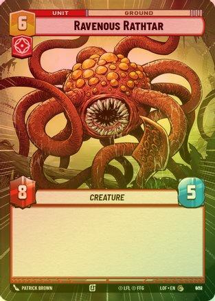 Ravenous Rathtar (Hyperspace) - 908 - Common (Foil)