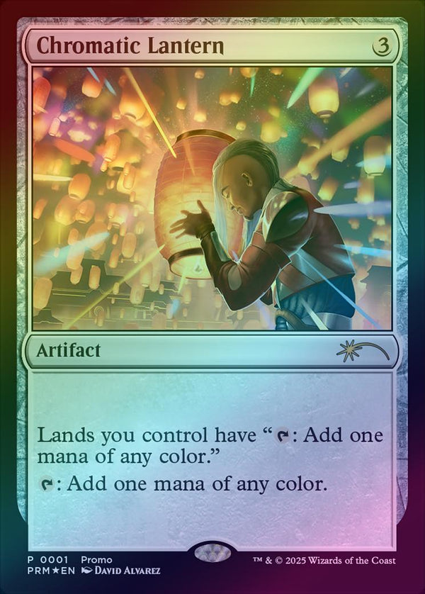 Chromatic Lantern (Foil) (PLG25)