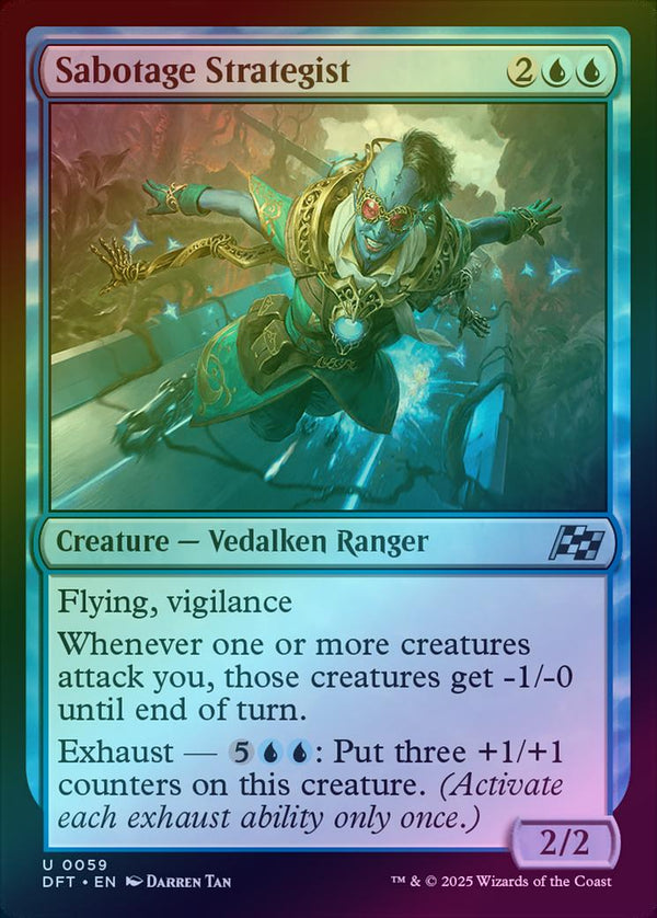 Sabotage Strategist (Foil) (DFT)