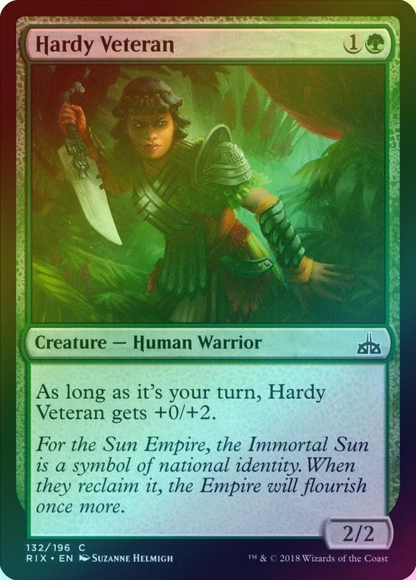 Hardy Veteran (Foil) (RIX)