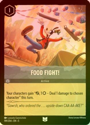 Food Fight! - 199/204 - Uncommon (Foil)
