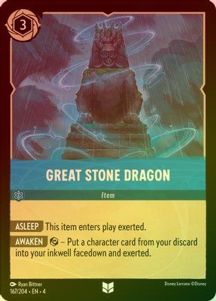 Great Stone Dragon - 167/204 - Uncommon (Foil)