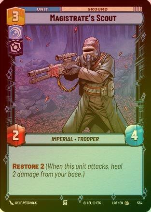 Magistrate's Scout - 534 - Common (Foil)