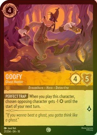 Goofy (Ghost Hunter) - 21/204 - Common (Foil)