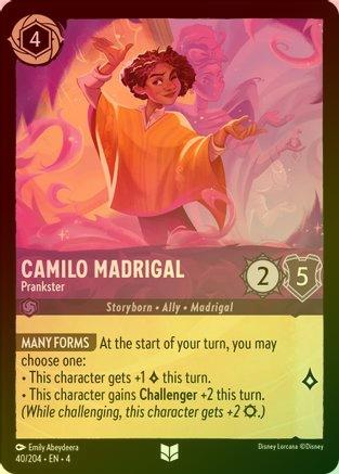 Camilo Madrigal (Prankster) - 40/204 - Uncommon (Foil)