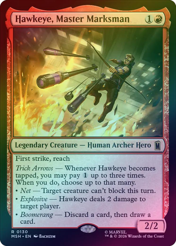Hawkeye, Master Marksman (Foil) (MSH) (Pre-Order)