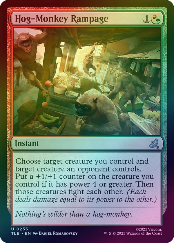 Hog-Monkey Rampage (Foil) (TLE)