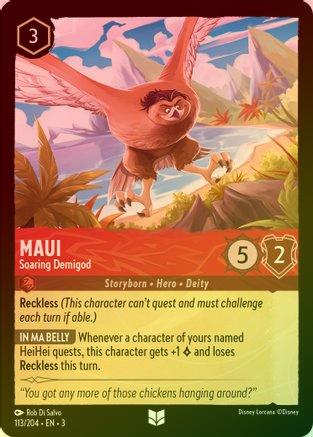 Maui (Soaring Demigod) - 113//204 - Uncommon (Foil)