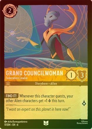 Grand Councilwoman (Federation Leader) - 17/204 - Uncommon (Foil)