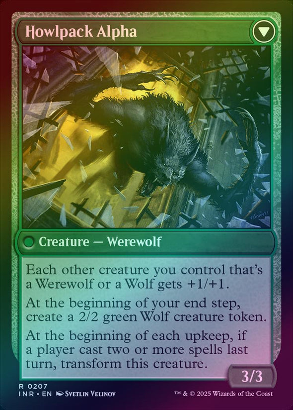 Mayor of Avabruck // Howlpack Alpha (Foil) (INR)