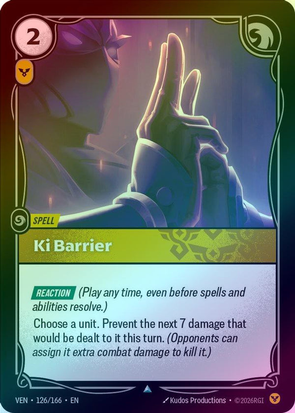 Ki Barrier - 126/166 - Uncommon (Foil)