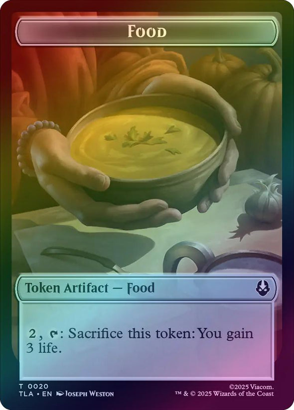 Food (020) // Bear Token (Foil) (TTLA)