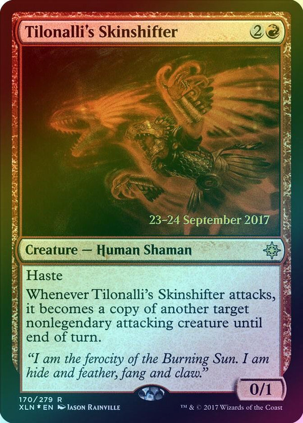 Tilonalli's Skinshifter - Prerelease Promo (Foil) (PXLN)