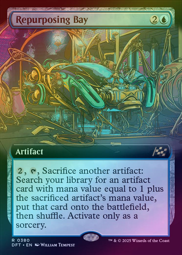Repurposing Bay - Extended Art (Foil) (DFT)