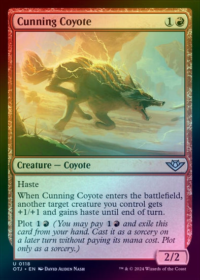 Cunning Coyote (Foil) (OTJ)